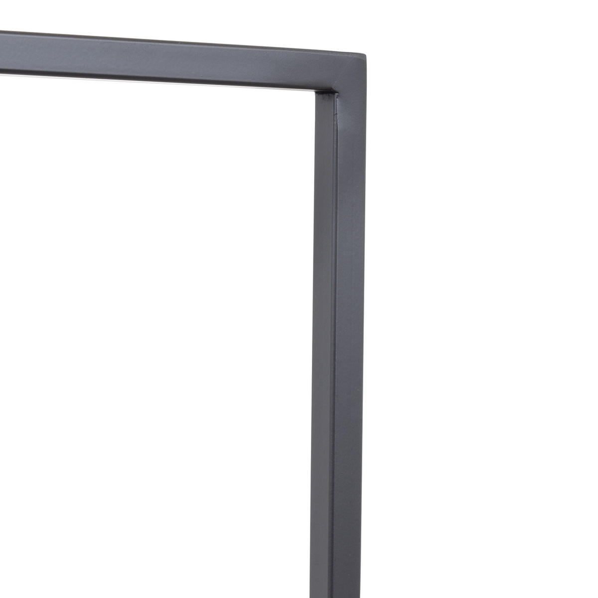 HANDTUCHSTÄNDER Moca Schwarz - Schwarz, Metall (55/102/20cm) - LOFT42