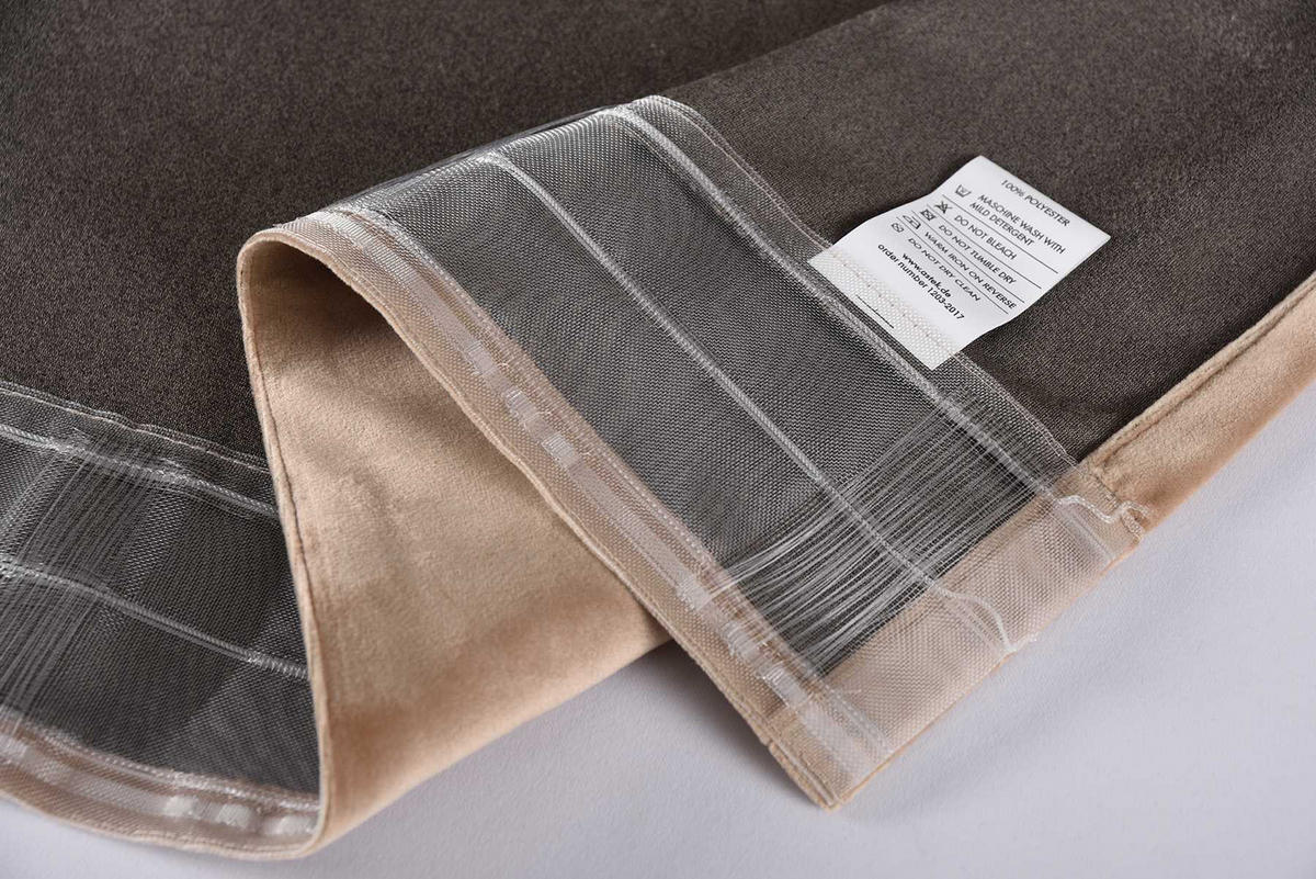 VORHANG MILANO HxB 280x135 cm Sand - Sandfarben, Textil (135/280cm) - Gardinenbox