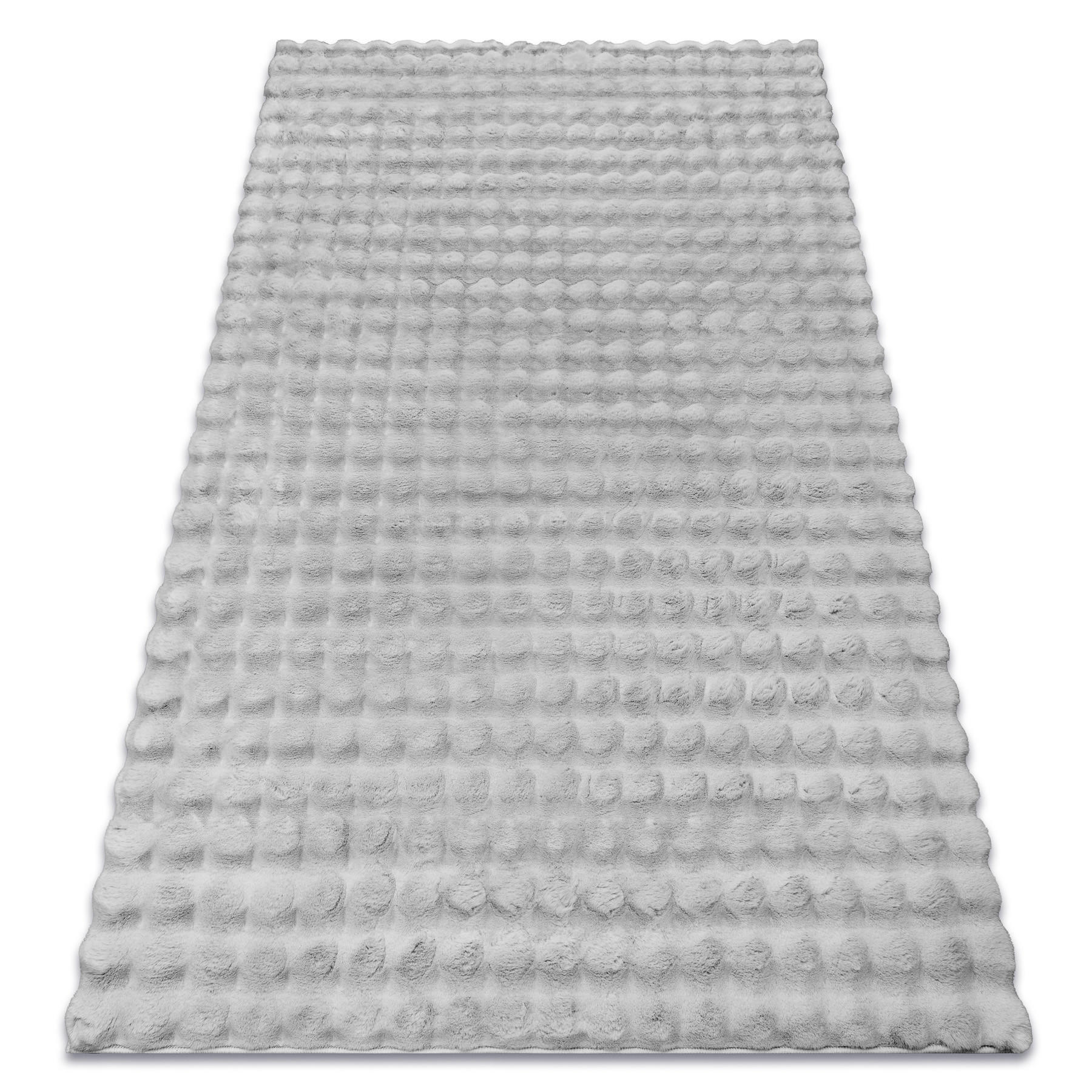TEPPICH Bubble 80/150 cm - Silberfarben, Textil (80/150cm) - rugsX