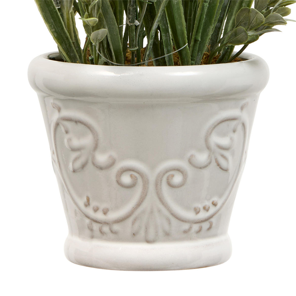 LAVENDEL Lavid 22/22/35 cm - Violett, Kunststoff (35cm) - Atmosphera Createur d´interieur