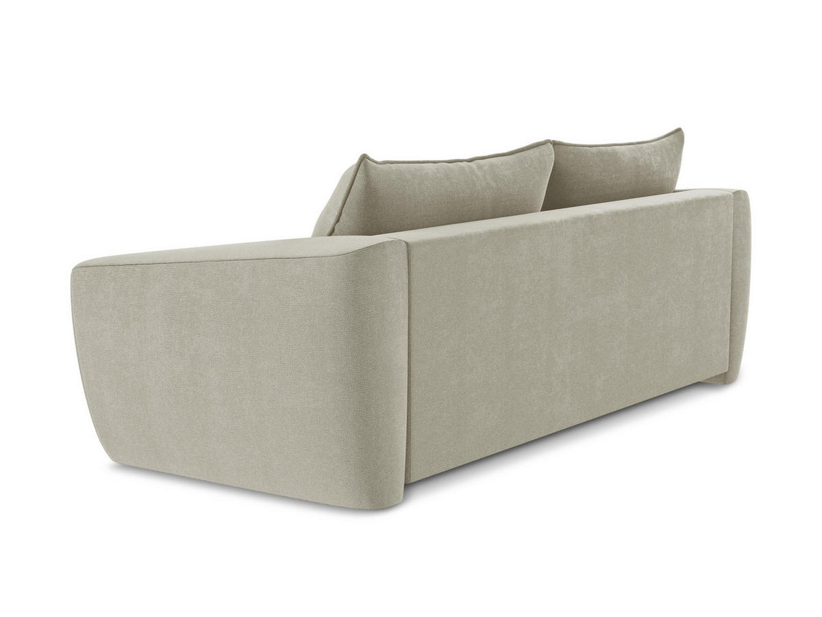 SOFAELEMENT Rechts Chenille Stoff Grau - Dunkelgrau/Schwarz, Holzwerkstoff/Kunststoff (179/70/113cm) - Makamii