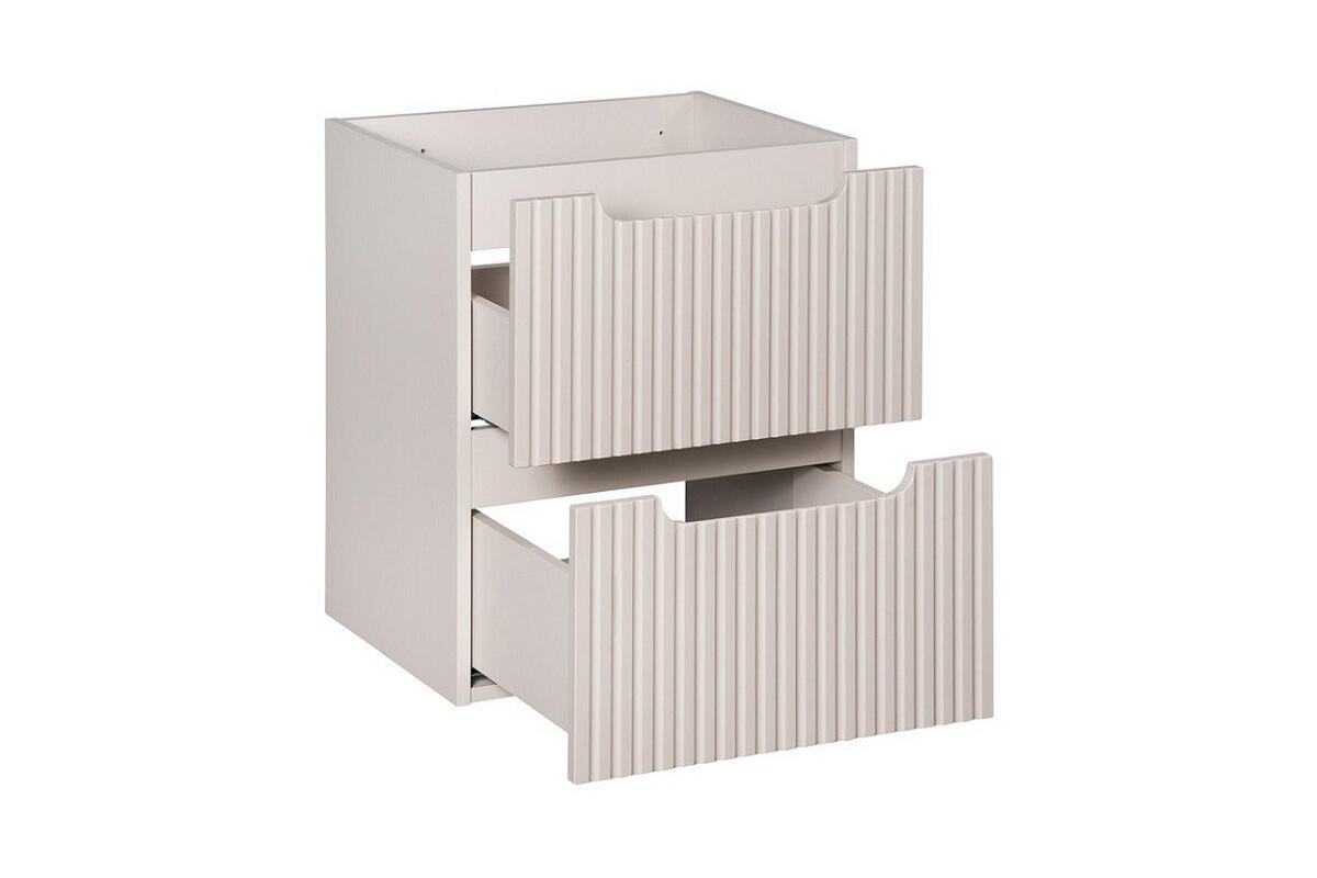 WASCHTISCHKOMBI 50 cm 2 Teile Nova Cashmere N BM213 in Kaschmir/Matt - Kaschmir, Holz (50/57/40cm)