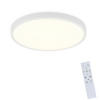 LED-DECKENLEUCHTE Quirinus 28/28/3 cm - Weiß, Kunststoff (28/28/3cm) - Nettlife