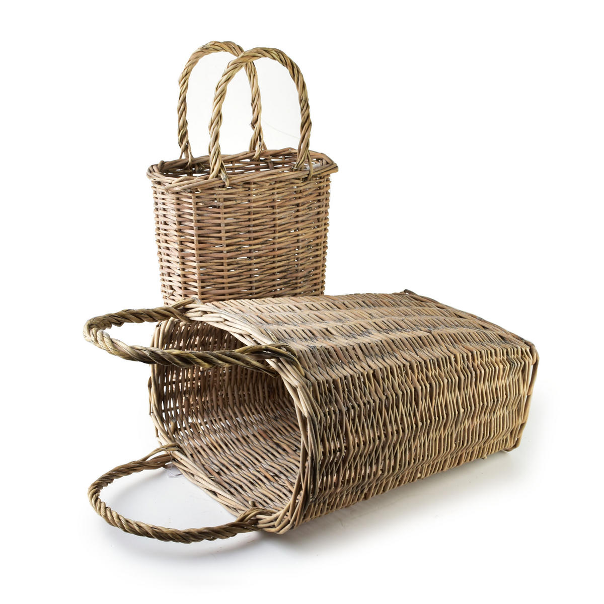 KORB Gustav Braun 30/17,5/40 cm Naturmaterial - Braun, Kunststoff (17.5/40/30cm) - Mondex