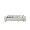 GARTENSOFA MALIBU 3 Sitzer Stoff Odyssey Creme - Creme, Holz (245/73/88cm) - Kaiser Möbel