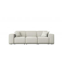 GARTENSOFA MALIBU 3 Sitzer Stoff Odyssey Creme - Creme, Holz (245/73/88cm) - Kaiser Möbel