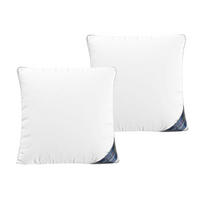MIKROFASER Kopfkissen 2er Set mit Sensofill Füllung Made in Germany 80x80cm - Weiß, Textil (80/80cm) - AM Qualitätsmatratzen