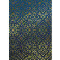 FOTOTAPETE aztekisch 200 x 280 cm - Goldfarben, Papier (200/280cm) - Sanders & Sanders