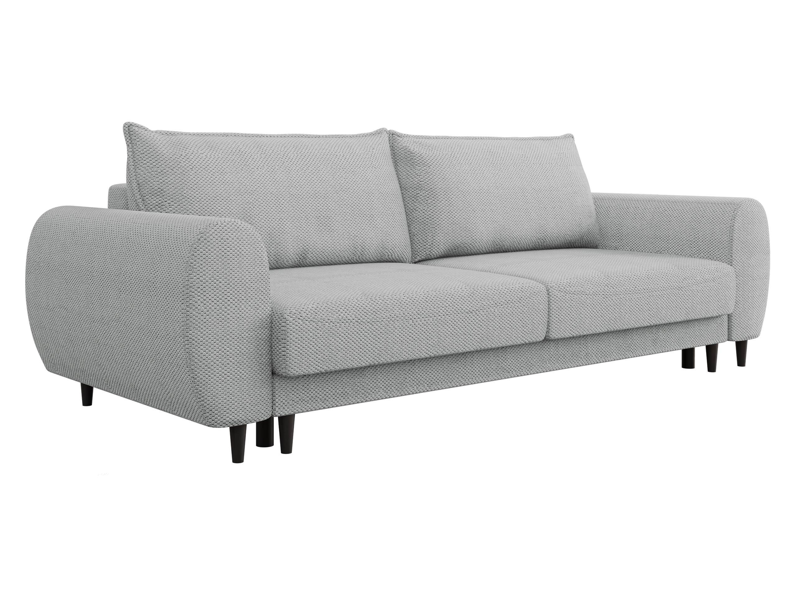 SCHLAFSOFA Sonia - Schwarz/Grau, Holz/Textil (251/76/95cm) - MIRJAN24