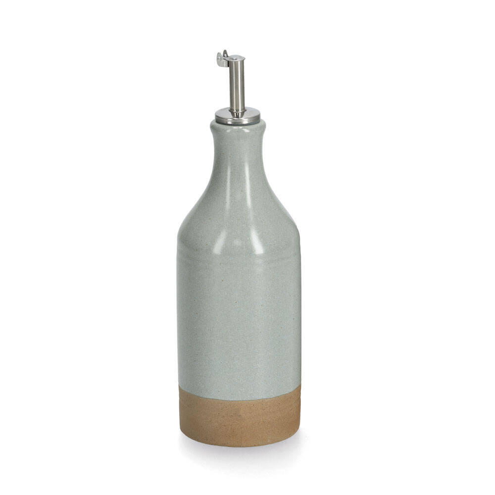 OLIVENÖLFLASCHE 420 ml - Grau, Keramik (7/23.1/7cm)