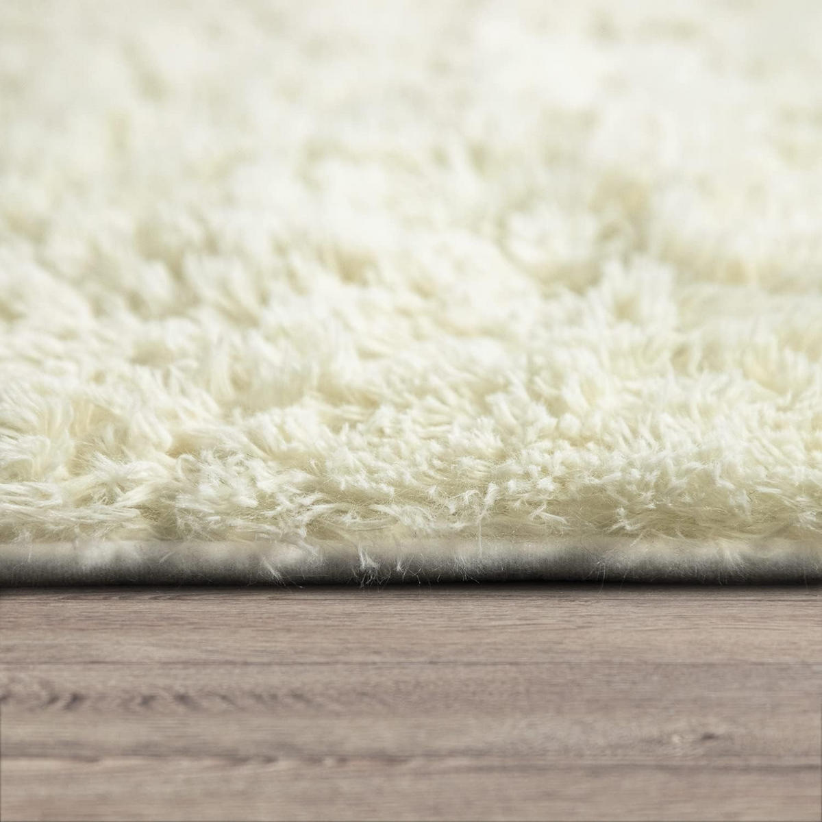 HOCHFLORTEPPICH 200/290 cm Silky 591 - Weiß, Textil (200/290cm) - Paco Home