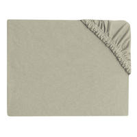 SPANNBETTLAKEN, 180x200 cm, 100% Baumwolle, Grau - Greige, Textil (180/200cm) - Zollner