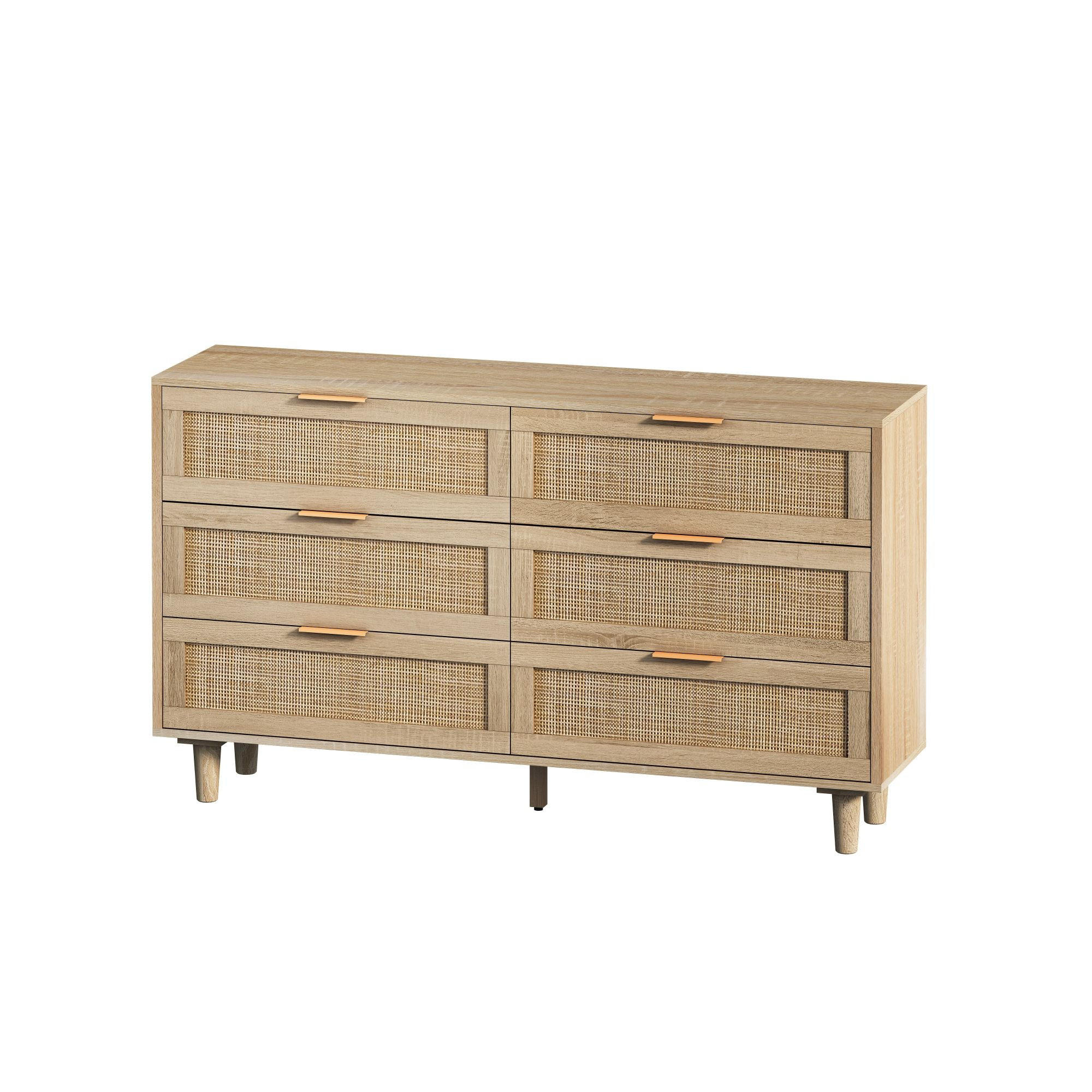 SIDEBOARD Beige 130/40/75 cm - Naturfarben, Holzwerkstoff (40/75/130cm) - Urban Meuble