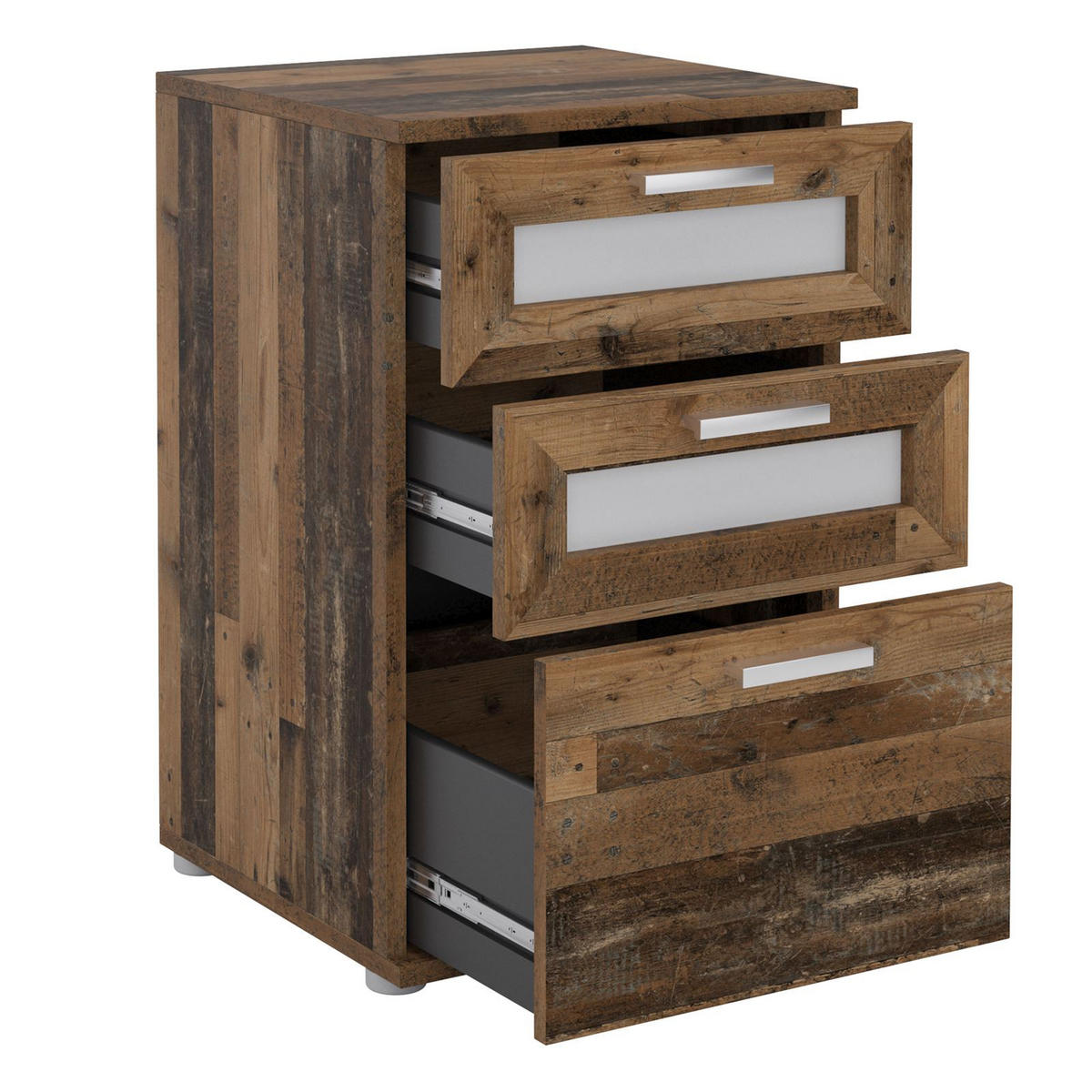 NACHTTISCH MARIKE - Dunkelbraun, Holzwerkstoff (40/63/38cm) - CARO-Möbel