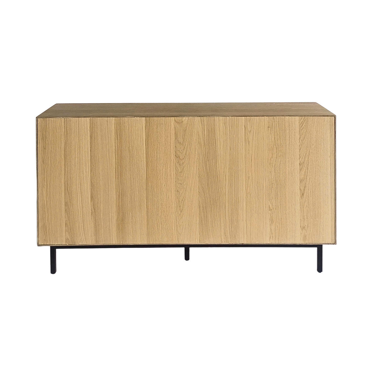 SIDEBOARD Bergen, Natur Massiveiche - Beige, Holz (150/80/43cm) - WOODEK