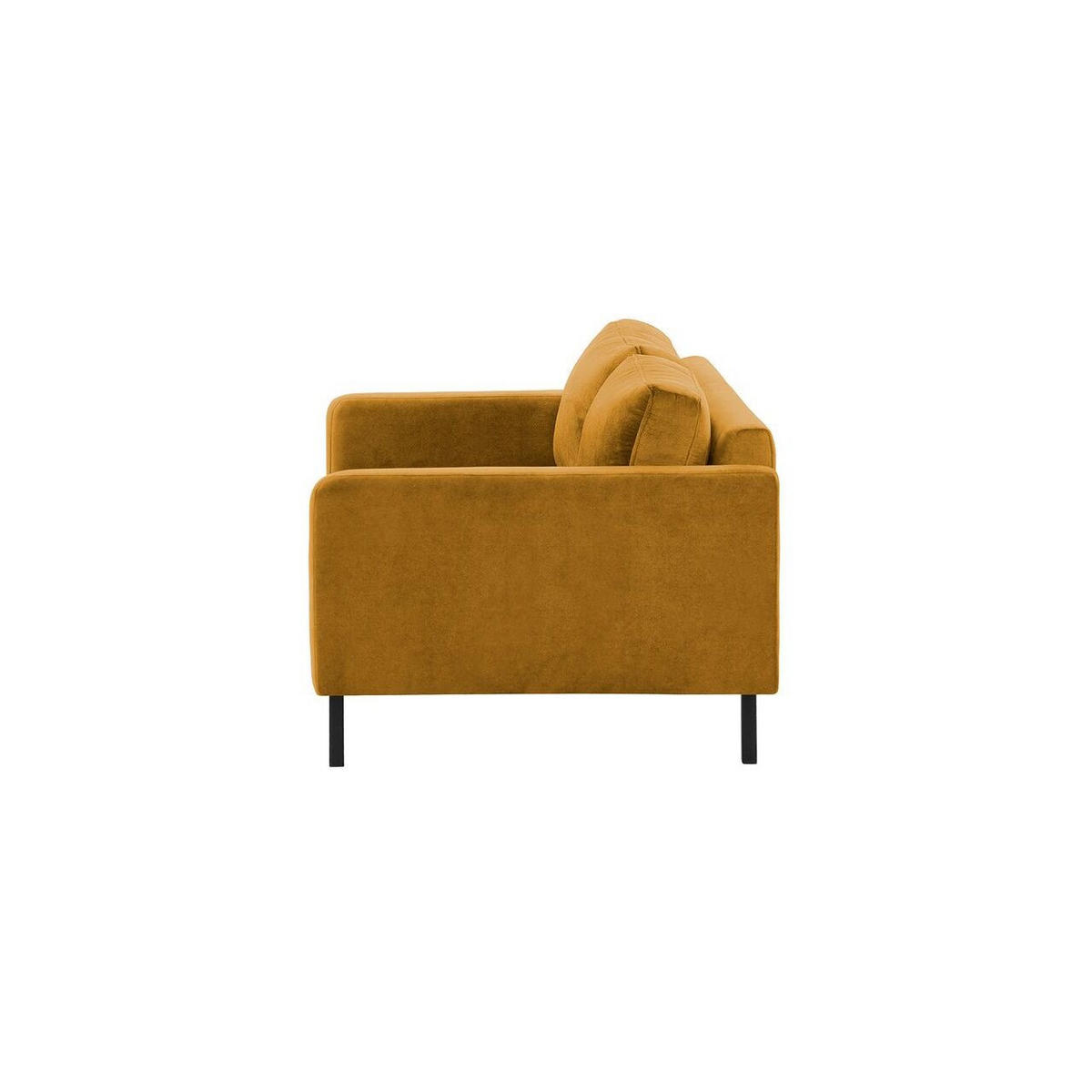 2,5-PERSONEN-SOFA Lioni-Kronos 1 - Gelb, Holz/Textil (182/84/94cm)