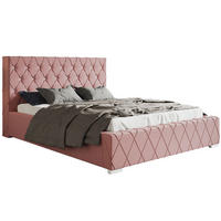 BETTGESTELL Rosa BEN 4 180x200 cm - Rosa, Textil (180/200cm) - Sepro Meble