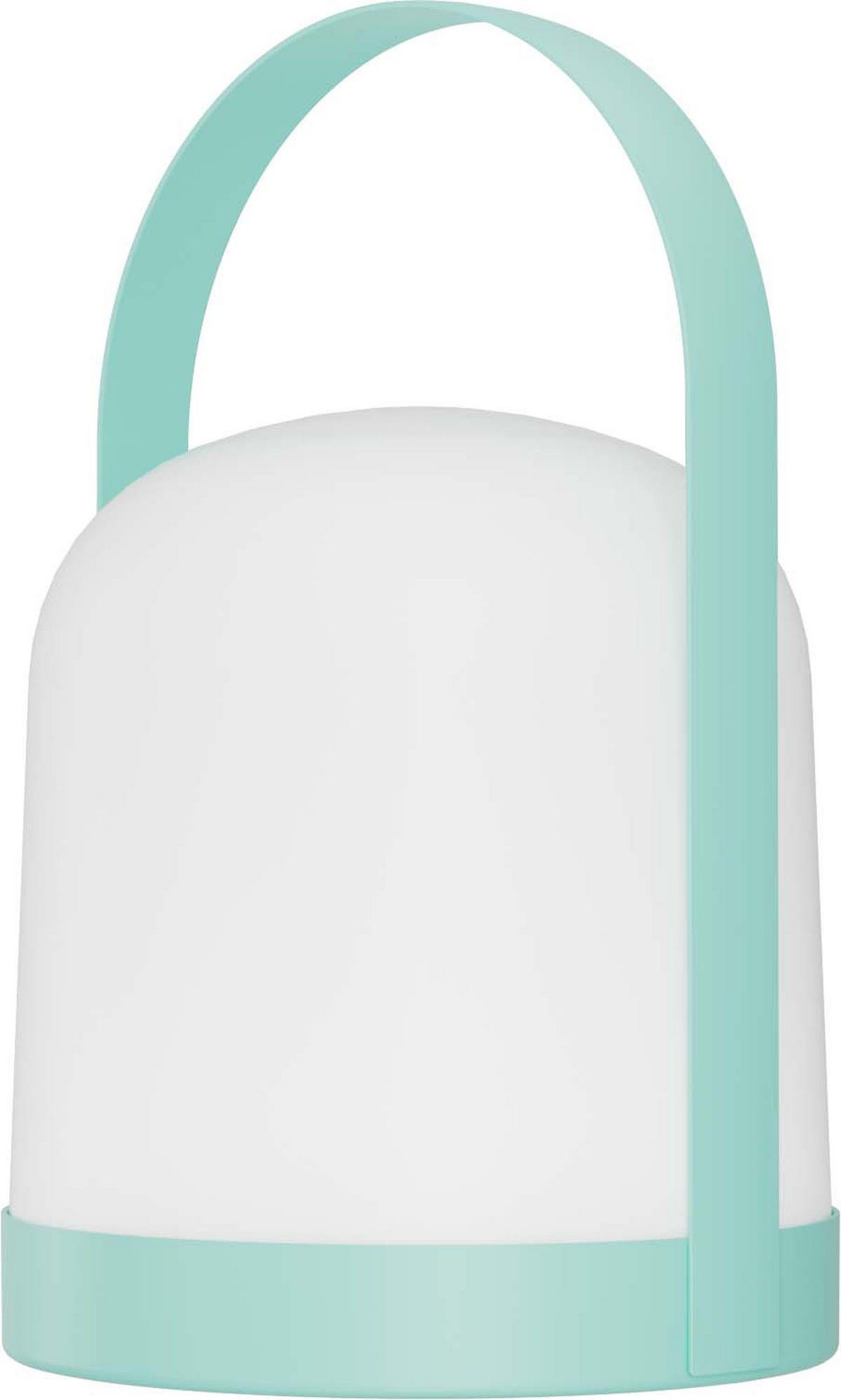 LED-BATTERIE-LATERNE IP44 Spritzwassergeschützt Innen Außen 3 Farben - Blau, Kunststoff (13.3/13.3/21.3cm) - Northpoint