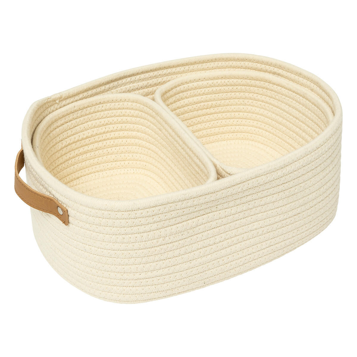 5five Simply Smart Kosmetikkörbe Beige 25x12x35 cm
