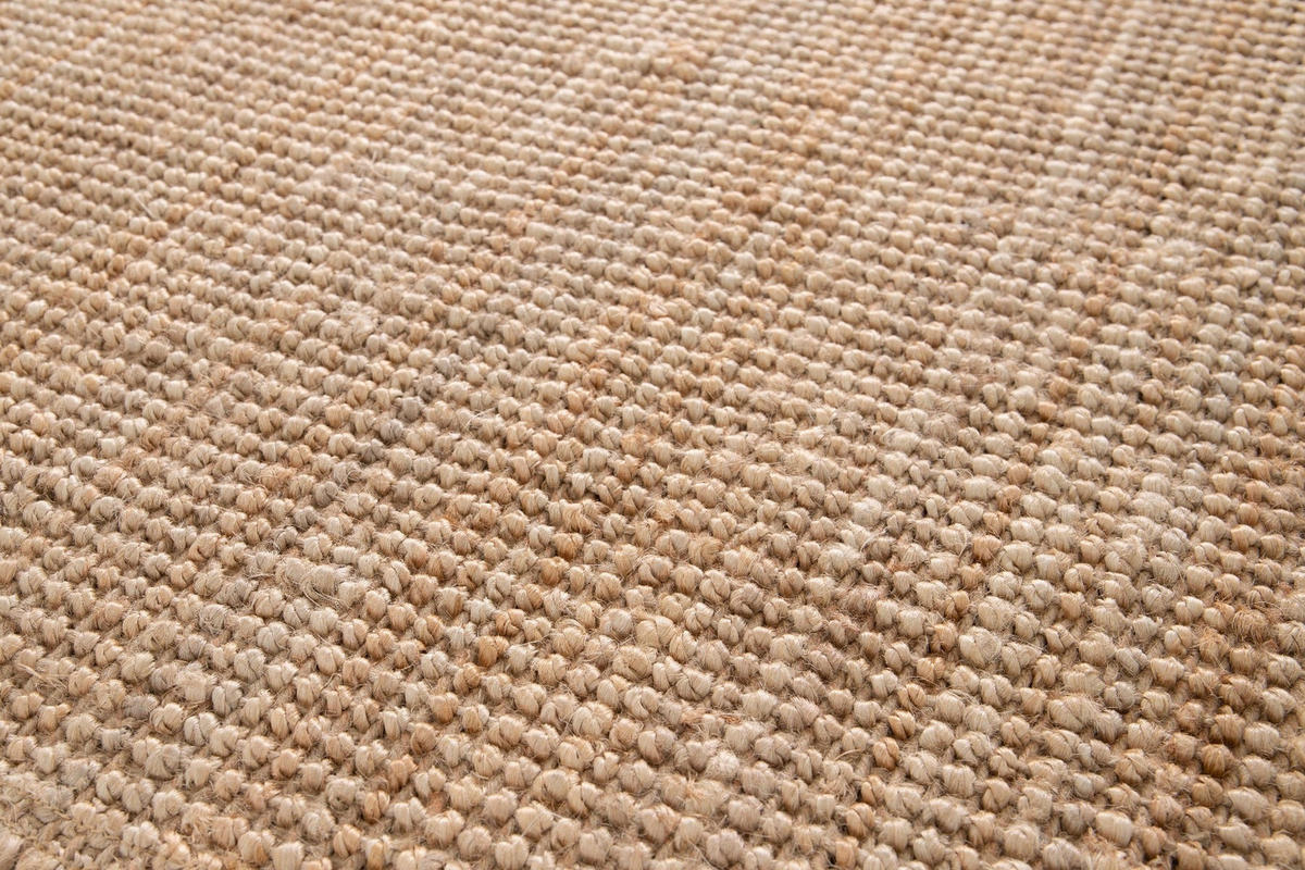 TEPPICH aus hochwertiger natürlicher Jute beige - Beige, Naturmaterialien (120/170cm) - AFK Living