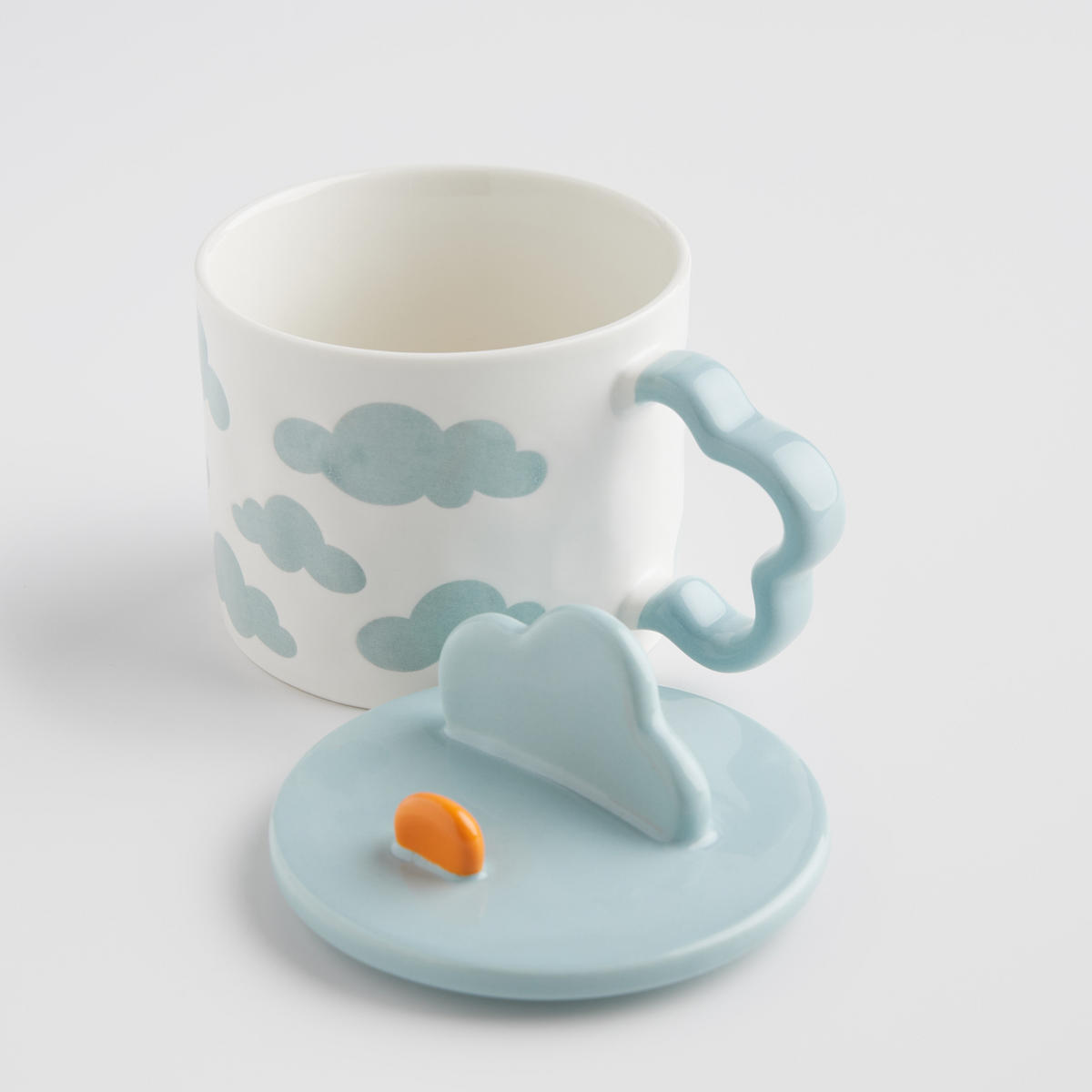 BECHER Cozie 350ml, Hellblau - Hellblau, Keramik (0.35L) - home&you