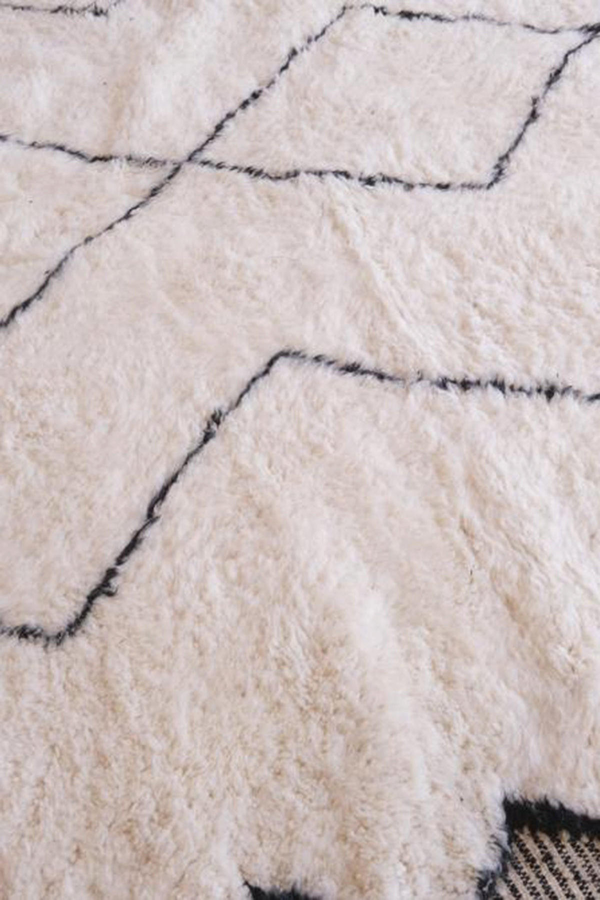 BERBERTEPPICH aus reiner Wolle 249x 348 cm - Weiß, Naturmaterialien (249/348cm) - AFK Living