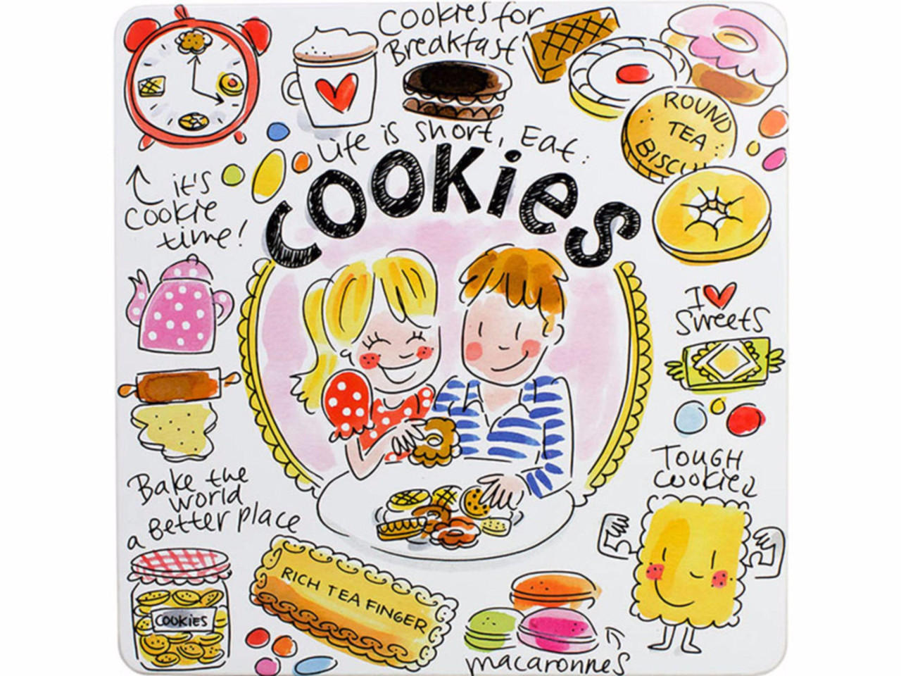 DOSE Cookies in Bunt - Multicolor, Metall (21.7/7.5/21.7cm) - Blond Amsterdam