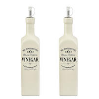 ESSIGFLASCHE (2er Set) Mrs. Winterbottom's - Beige, Stein (6/32/6cm) - Butlers