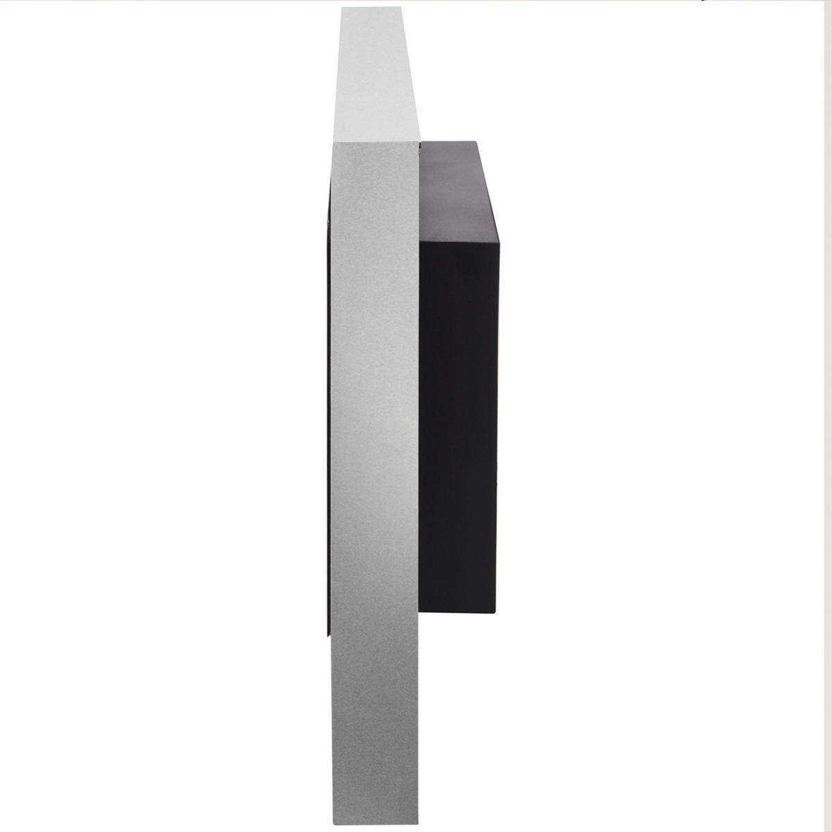 ETHANOL-KAMIN, 0,9 L, 3 Stdn., kein Rauch, Edelstahl, 80 x 14 x 54 cm - Silberfarben, Metall (14/54/80cm) - HOMCOM
