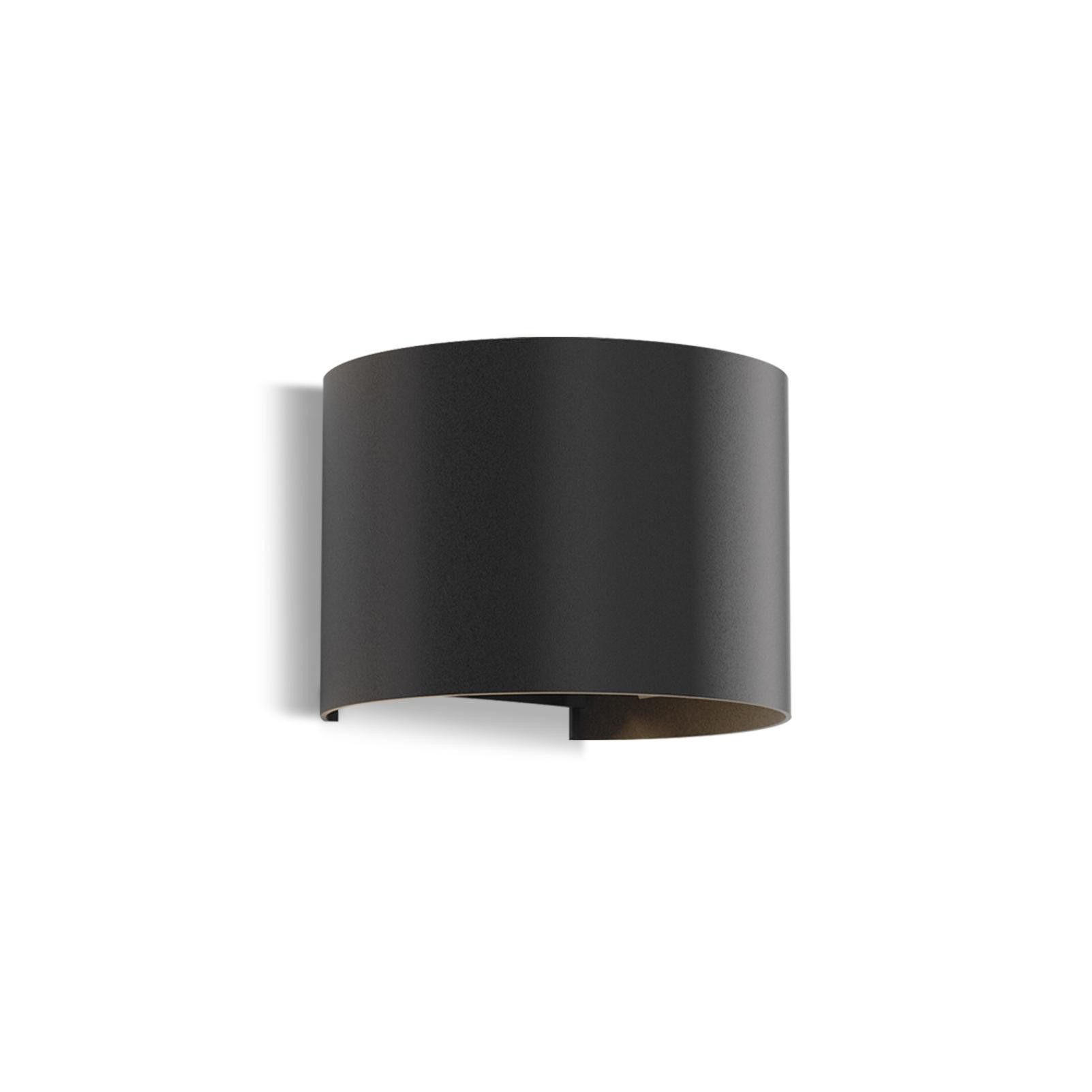 AUSSENWANDLEUCHTE Stralind 11.5/10.0/13.5 cm - Schwarz, Metall (11.5/10/13.5cm) - ZMH