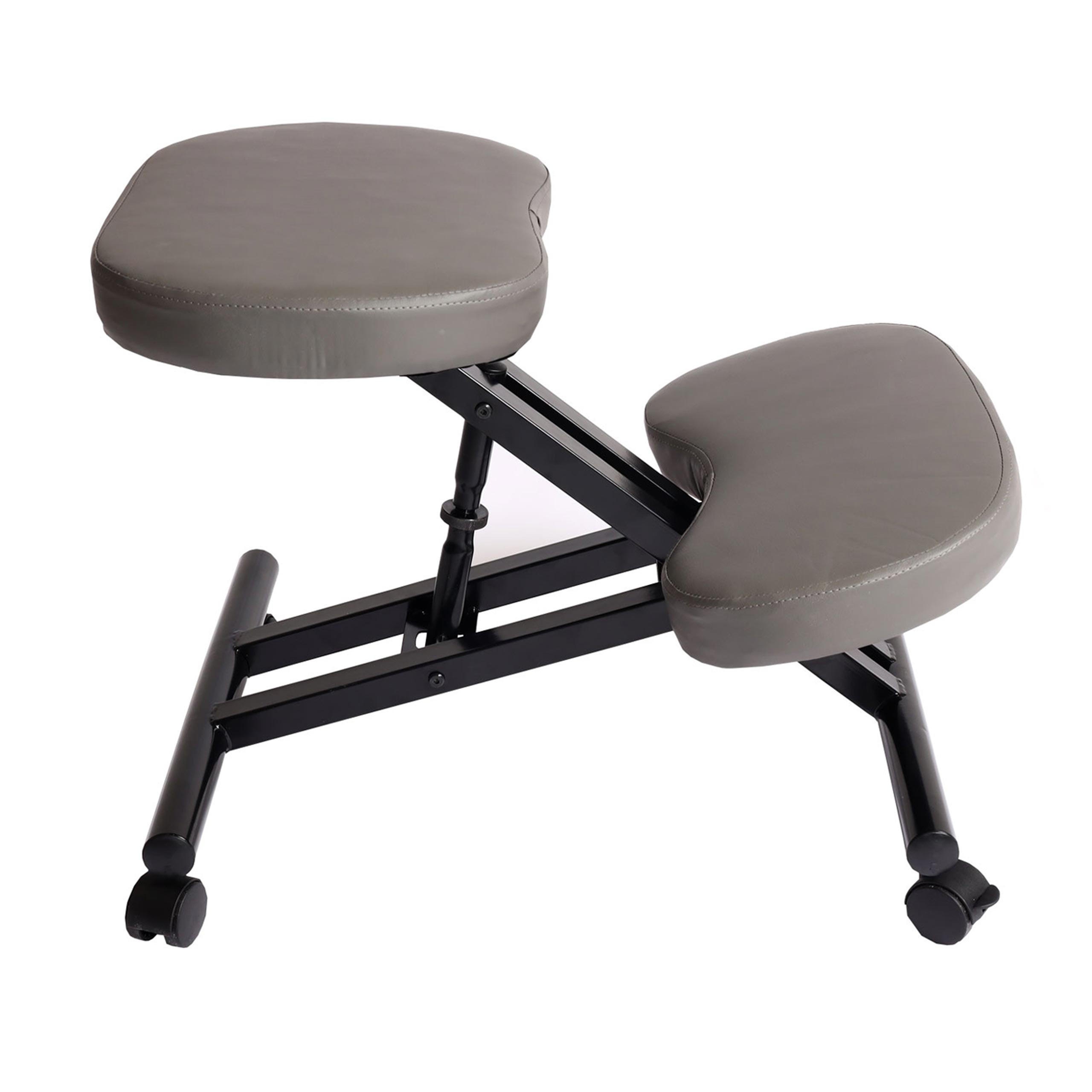 KNIESTUHL ROLLBAR Grau - Grau, Textil (50/67/67cm) - MCW