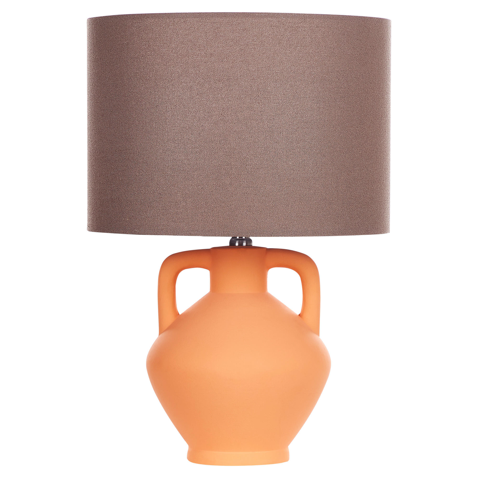 TISCHLAMPE Labrada 32/32/46 cm - Orange, Keramik (32/32/46cm) - Beliani