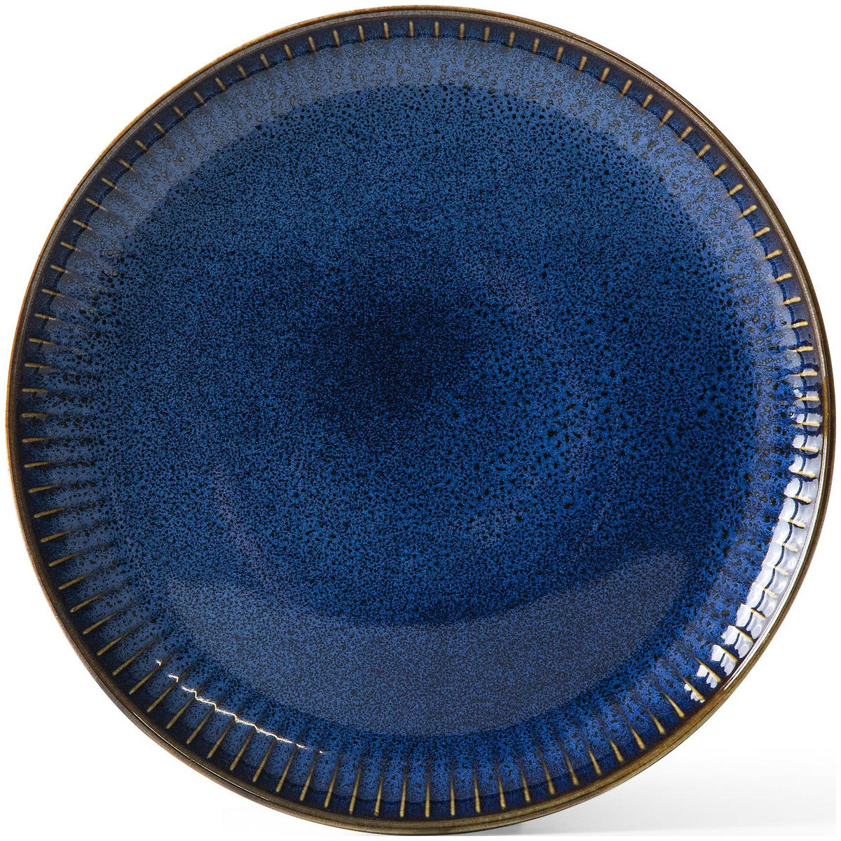 DESSERTTELLER AD STRIPES, 6-tlg - Dunkelblau, Keramik (20cm) - KONSIMO®