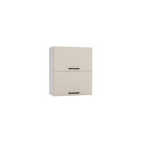 HÄNGESCHRANK W60GRF/2 - Morvex - Hochwertige Küchen Optik - Beige, Holz/Metall (60/72/30cm) - ROYAL24_MARKT