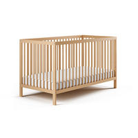 BABYBETT 60x120 cm in natur - Naturfarben, Holz (60/120cm) - Kids Collective