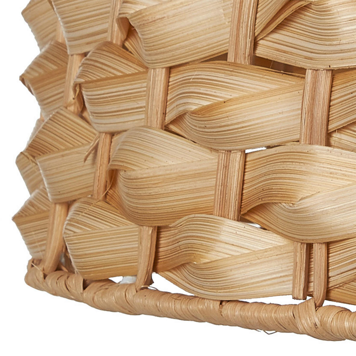 HÄNGELEUCHTE Kerio 29/29/129 cm - Hellbraun, Holz (29/29/129cm) - Beliani