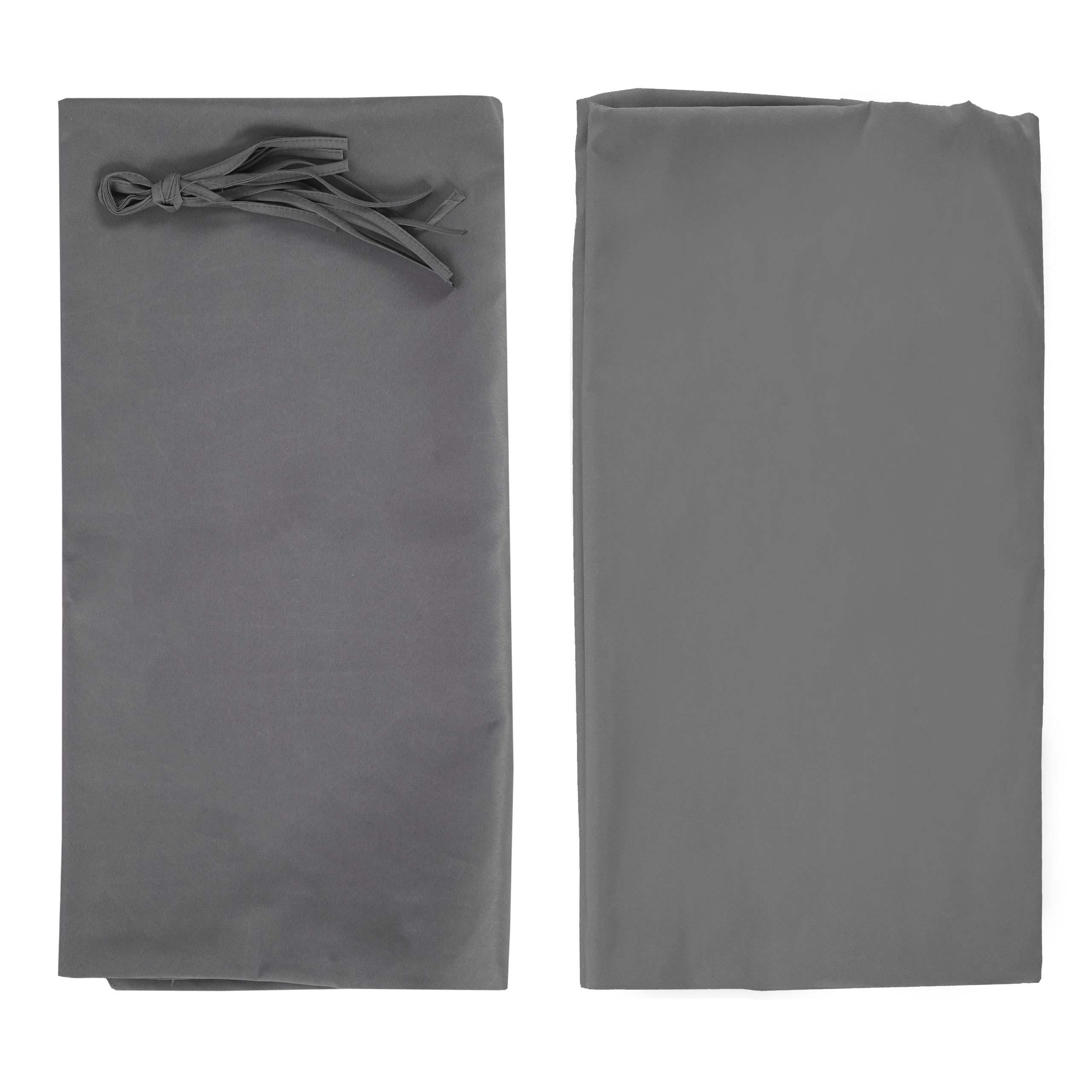 ERSATZBEZUG DACH FÜR PERGOLA BEJA Grau - Grau, Textil (272/1/496cm) - MCW