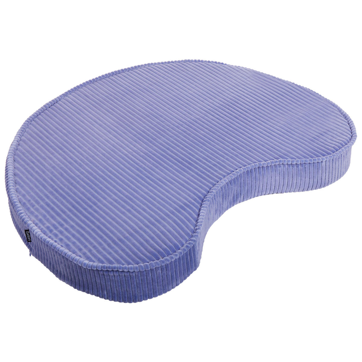 POUF Samtstoff Hellviolett Nili - Violett, Textil (90/10/75cm) - Beliani