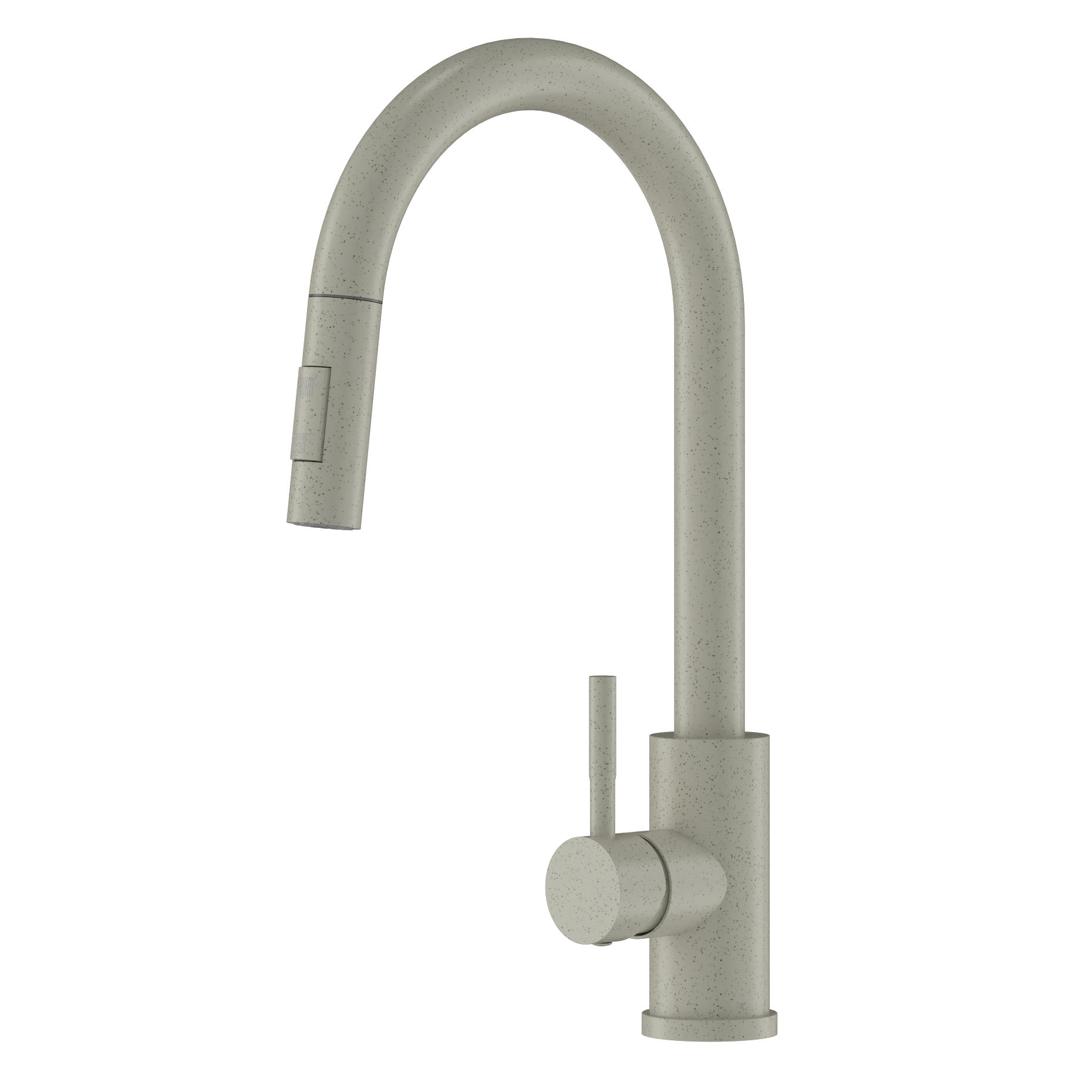 SPÜLBECKEN Best mit Batterie, Siphon - Beige, Kunststoff/Stein (50/40/18cm) - Granitan