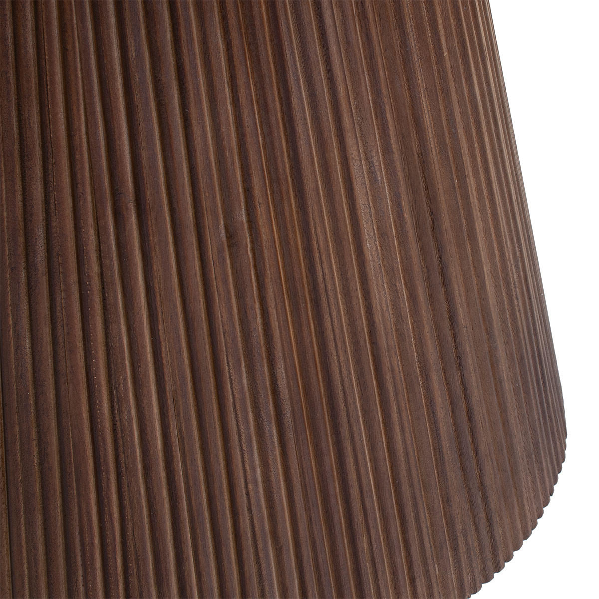 RUNDER Esstisch aus Mangoholz 130cm, braun - Dunkelbraun, Holz (130/130/76cm) - Giga Meubel
