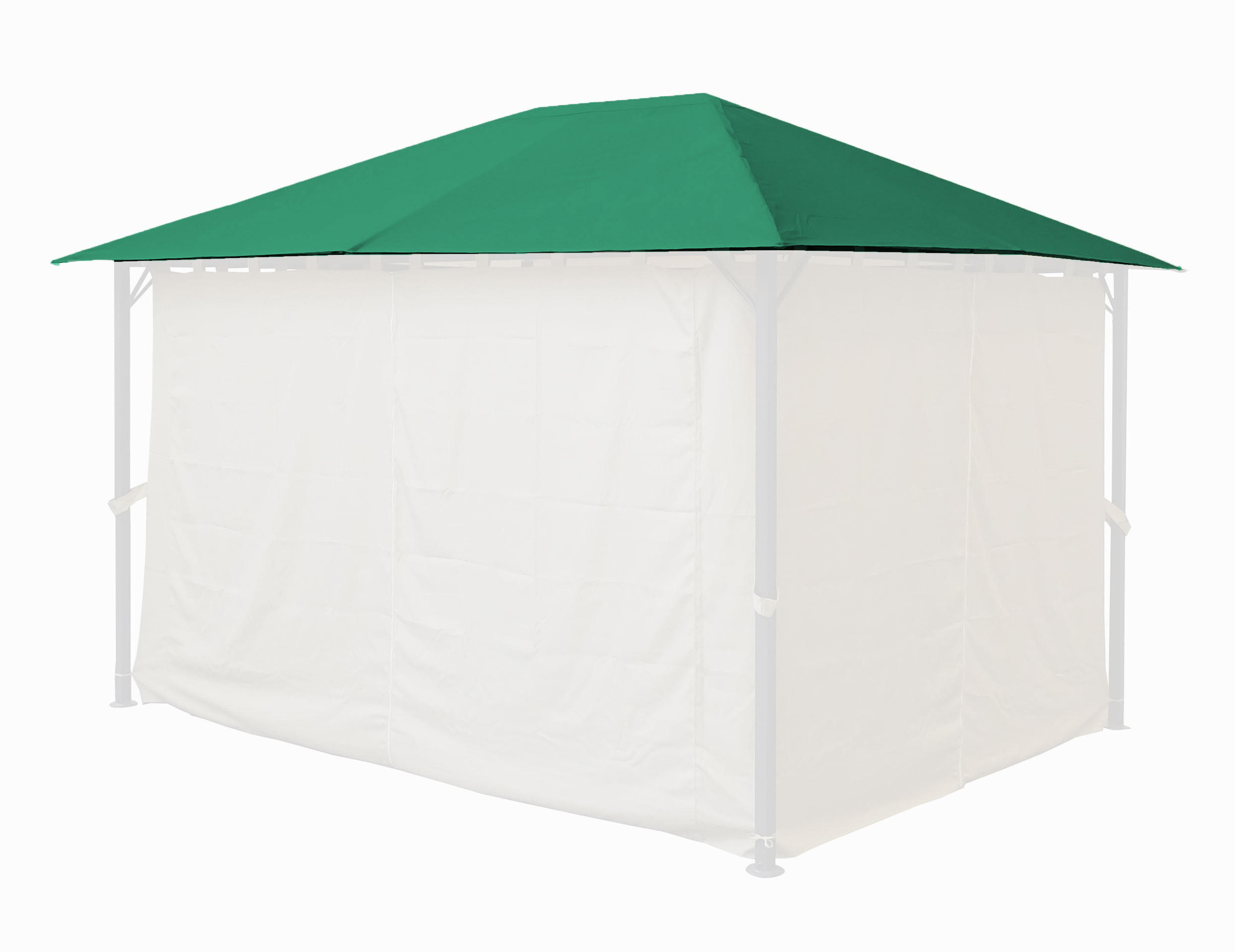 ERSATZDACH Antikpavillon 3x4m Sand - Beige, Textil (297/1/397cm) - QUICK STAR