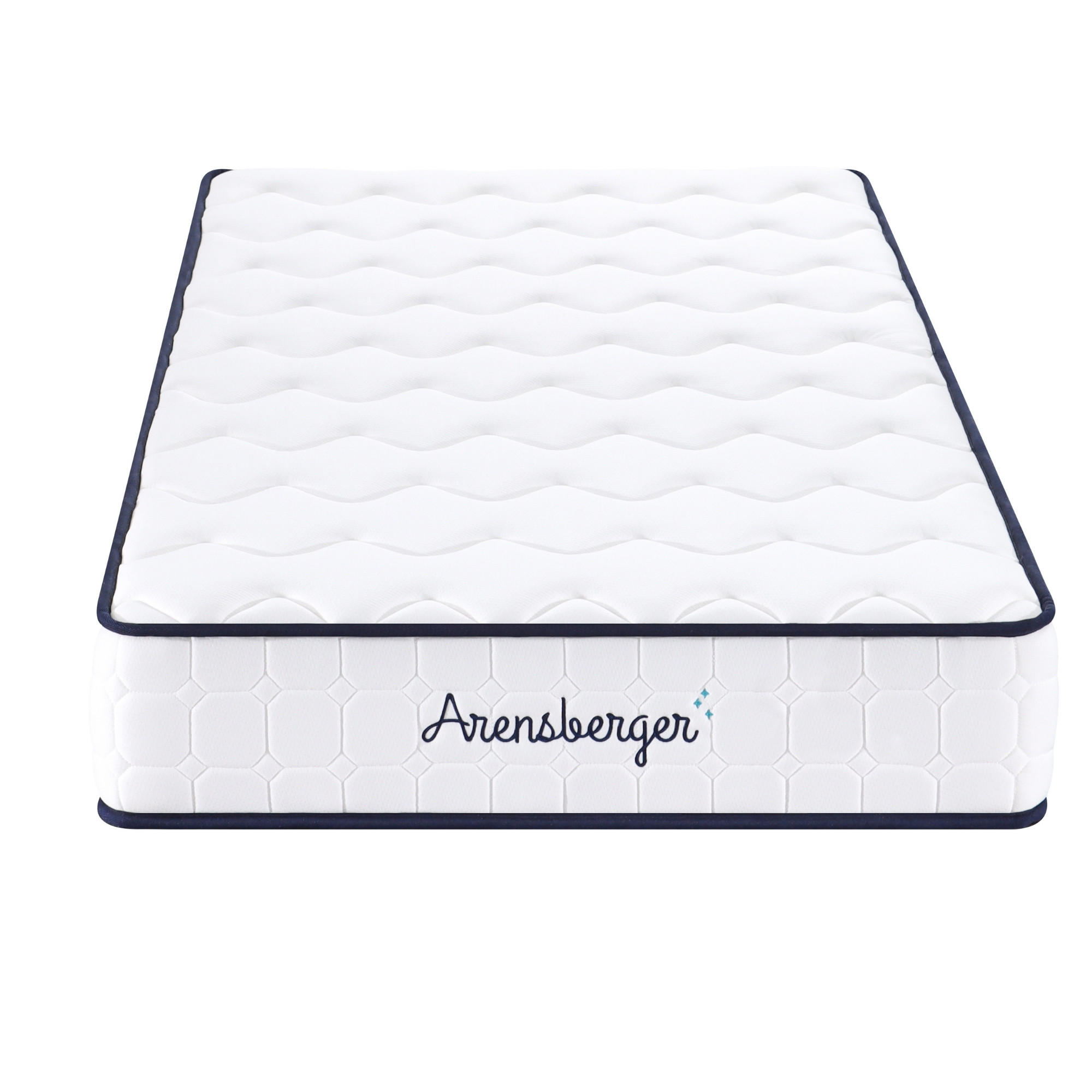 TASCHENFEDERKERNMATRATZE Lena, 180x200cm - Weiß, Textil (180/200cm) - Arensberger