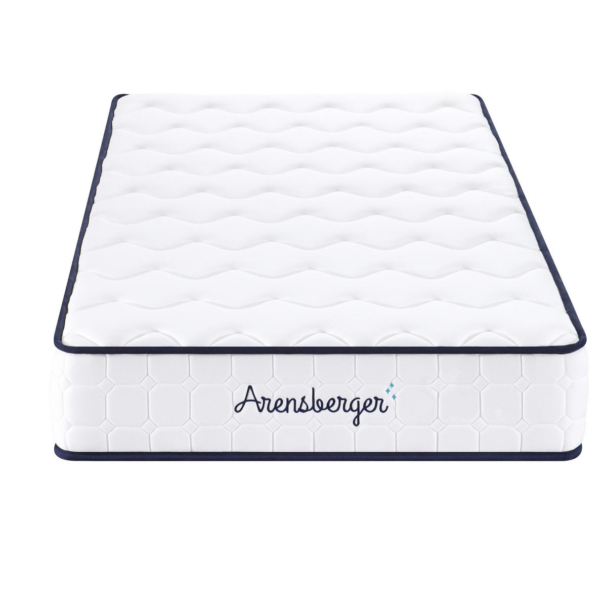 TASCHENFEDERKERNMATRATZE Lena, 180x200cm - Weiß, Textil (180/200cm) - Arensberger