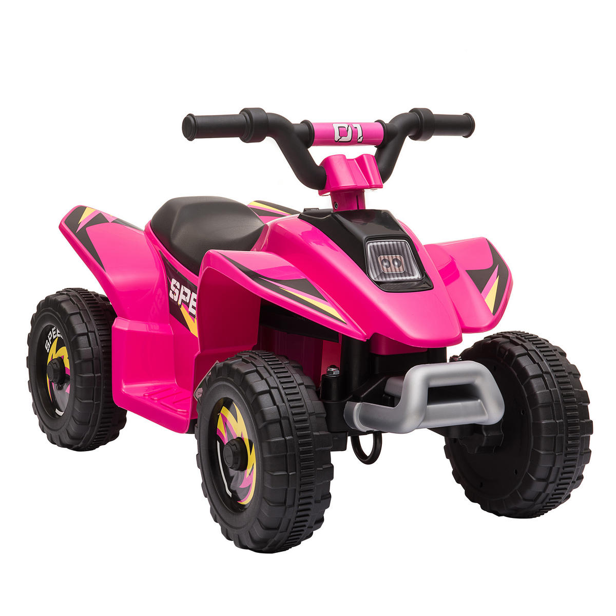 ELEKTRO-QUAD DE-13017 Vor-/Rückwärtsgang Rosa - Pink, Kunststoff (72/40/45.5cm) - ComfortXL