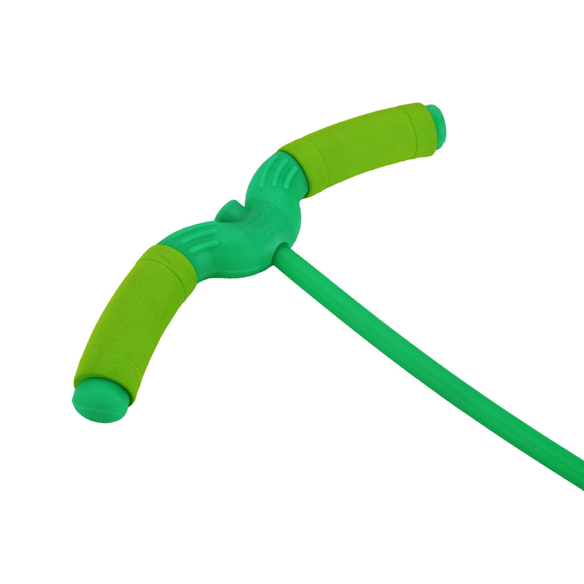 POGO-BALL - Grün, Kunststoff (39/29cm) - Relaxdays