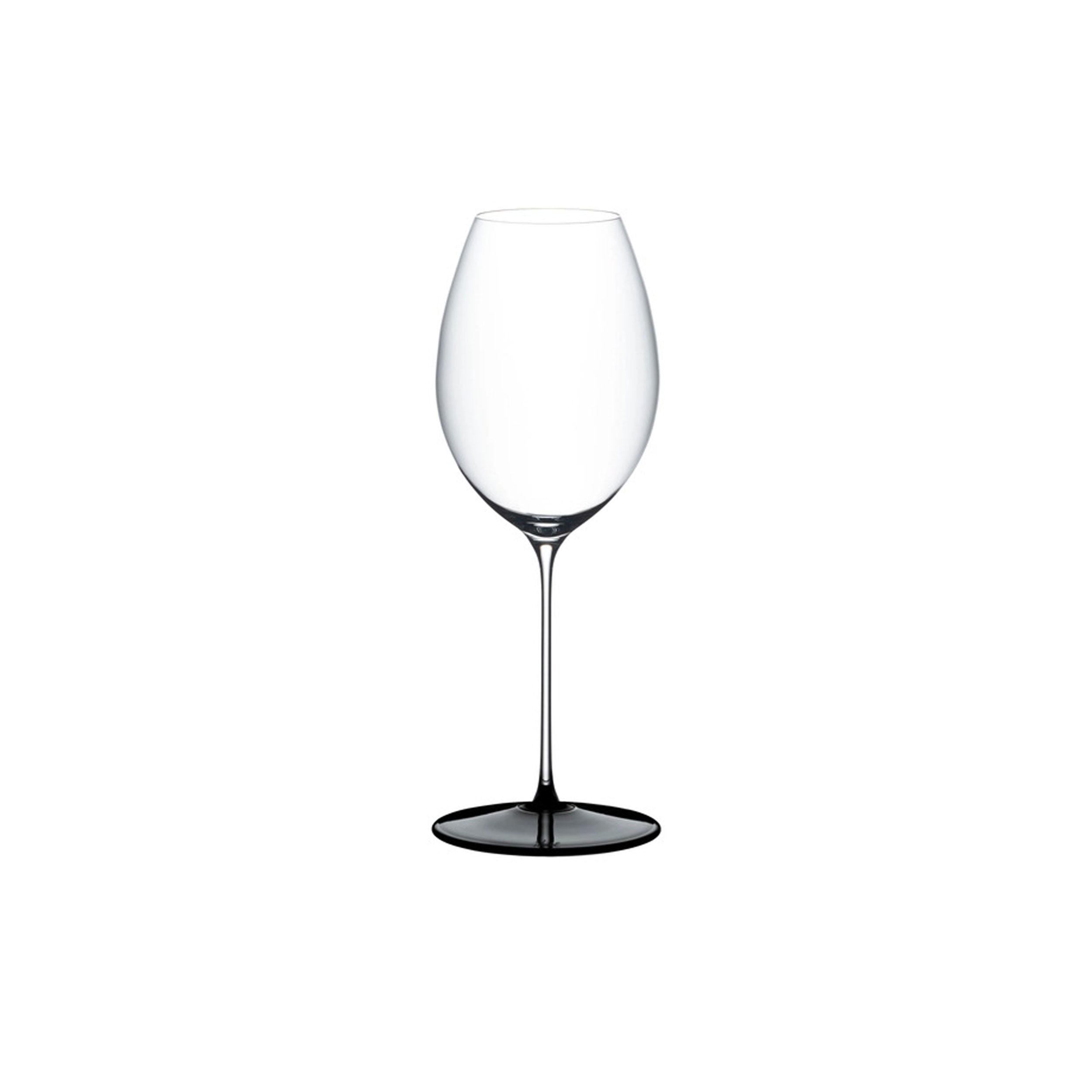 ROTWEINGLAS Fatto A Mano Black Tie Hermitage, Kristallglas, 668 ml - Schwarz, Glas (0.67L) - Riedel