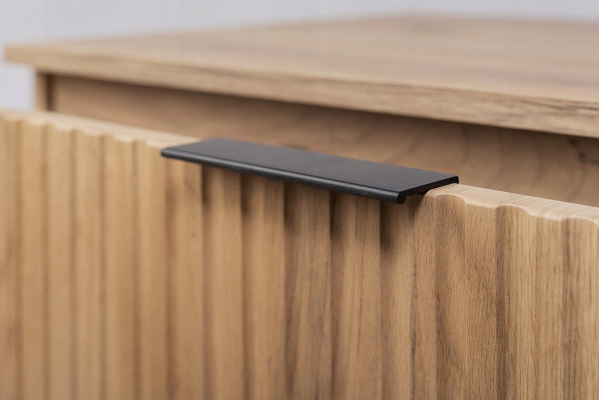 WASCHBECKUNTERSCHRANK FLOW Eiche Craft 120/57/46 cm - Eichefarben, Holzwerkstoff (120/57/46cm) - Rodan