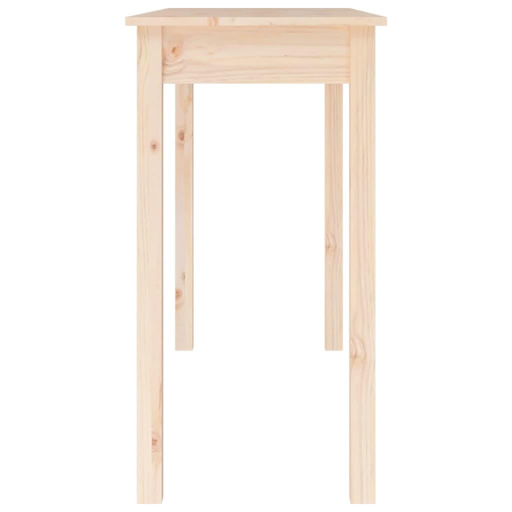 vidaXL Konsolentisch Braun 40x75x110 cm