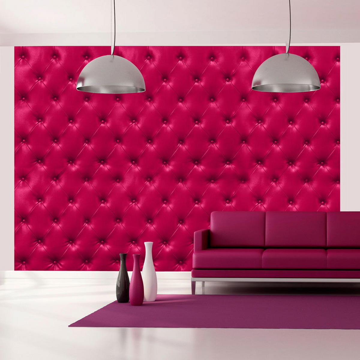 VLIESTAPETE 300/210 cm - Pink, Textil (300/1cm) - KUNSTLOFT