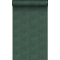 TAPETE 3D-Muster 50 x 900 cm - Grün, Papier (50/900cm) - Origin Wallcoverings